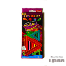 Vividel Lápices Color Triangulares