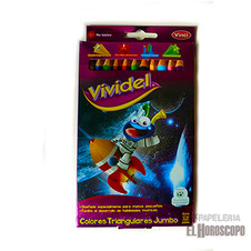 Vividel Lápices Color Jumbo